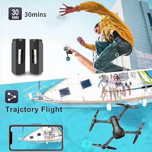 DRONEYE 4DV13 Drone con cámara 1080P HD FPV para niños adultos, mini ...