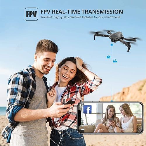 DRONEYE 4DV13 Drone con cámara 1080P HD FPV para niños adultos, mini ...