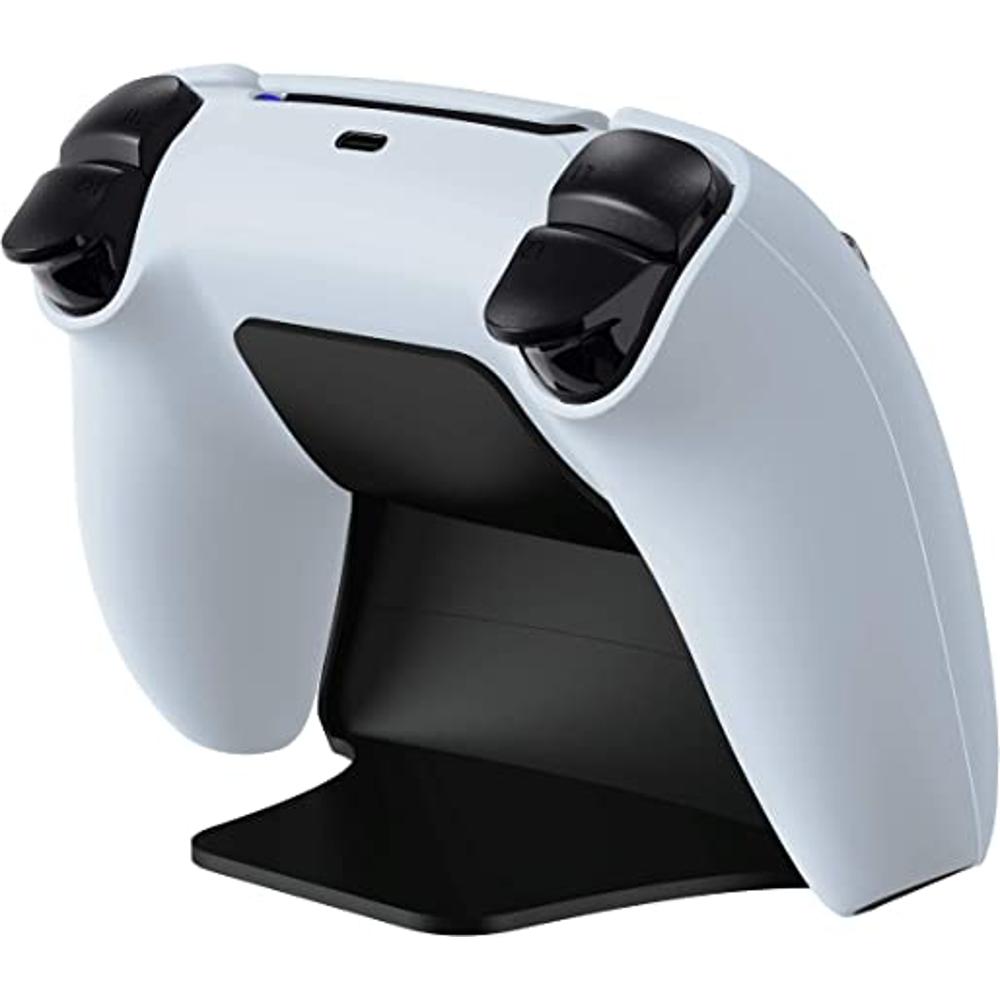  PlayVital Soporte de exhibición negro sólido para ps5,  accesorios de Gamepad Soporte de escritorio para controlador ps5 con  almohadillas de goma : Videojuegos
