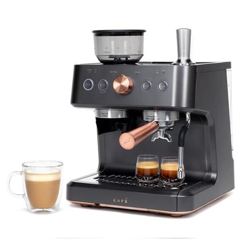 Café Bellissimo Semi Automatic Espresso Machine + Milk Frother WiFi