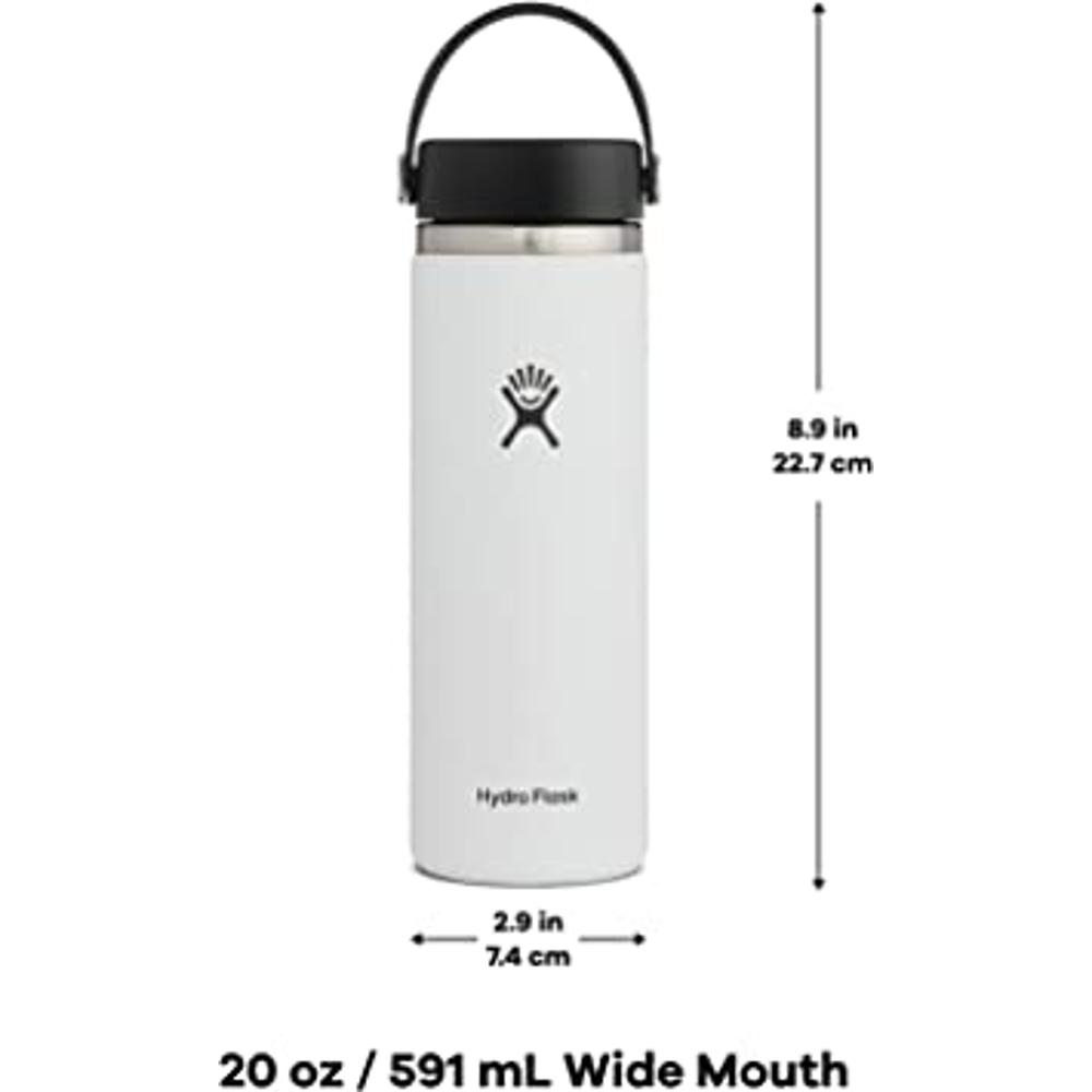  Hydro Flask - Termo de viaje para café, acero inoxidable y  aislamiento al vacío, boca ancha con tapa Hydro Flip : Deportes y  Actividades al Aire Libre