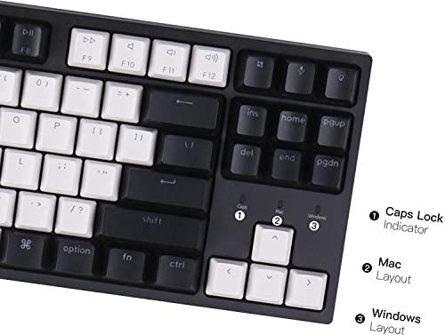 Keychron C1 87 Key TKL Wired Mechanical Keyboard for Mac Windows