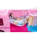 Barbie Camper Playset, DreamCamper Toy Vehicle with 50 Accessories  Including Furniture, Pool & Slide, Hammocks & Fireplace