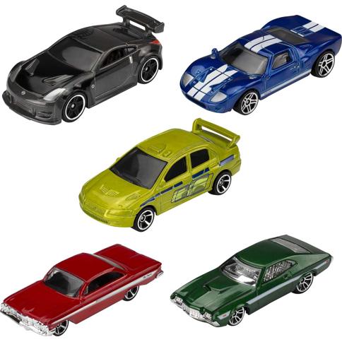  Hot Wheels Fast & Furious Collection of 1:64 Scale