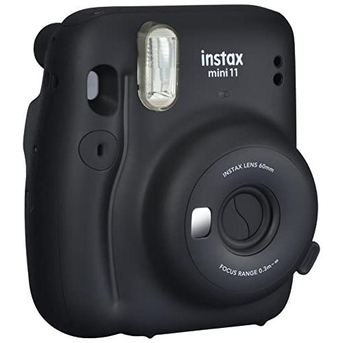 Camara Fujifilm Instax Mini11 Gris Carbon + Papel Fotografico x20