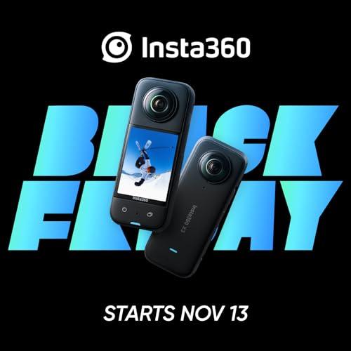 insta360 X3- Waterproof 360 Action Camera with 1/2'' 48MP Sensors, 5.7K HDR  Video, 72MP Photo, 4K Single-Lens, 60fps Me Mode, 2.29'' Touchscreen, AI