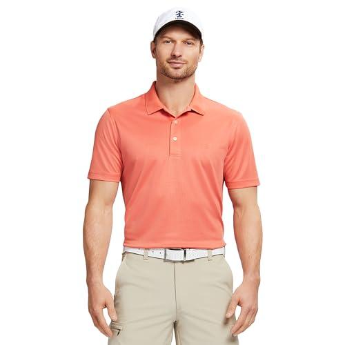 Polo de golf IZOD Performance Golf Grid para hombre grande y alto ...