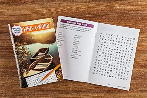 Merriam webster puzzles juego de 10 folletos juegos mentales precio