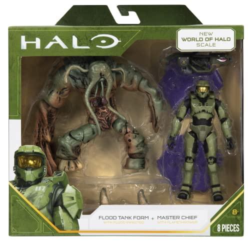 Halo 4 “World of Halo Two Figure Pack – Master Chief vs. Flood Tank ...