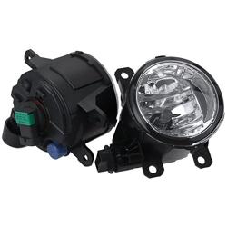 Aynaxcol Fog Lights with H11 Clear Bulbs Compatible With Honda TSX RDX TL CR-V Pilot 2011-2015 Acura