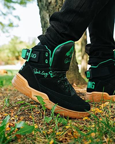 PATRICK EWING ATHLETICS 33 HI x LRG Negro/Verde/Goma Precio Guatemala