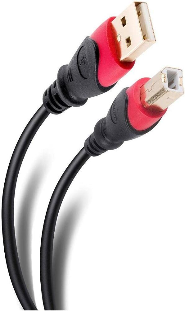Cable para impresora Steren de tipo USBA, USBB 1,8 metros Precio