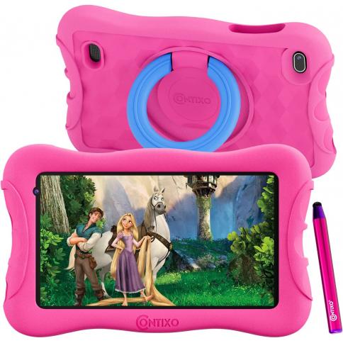 Contixo Kids Tablet V10+ - 7 pulgadas HD de 3 a 7 años, tableta