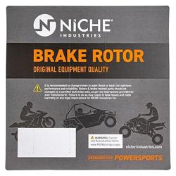NICHE Rear Brake Rotor For Yamaha WR250F WR450F WR426F YZ125 YZ250 YZ450F YZ426F 2S2-2582W-70-00 B11-2582W-00-00