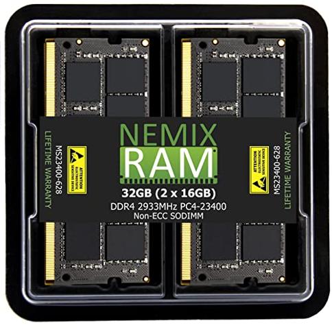 Mémoire RAM 96 Go (6 x 16 Go) DDR4 ECC R-DIMM 2933 MHz PC4-23466