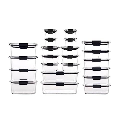Food Storage Containers, 4.7 Cup, 4 Pack, Leak-, BPA Free, Clear Tritan  Plastic Locheras para llevar comida Sandwich box layer - AliExpress