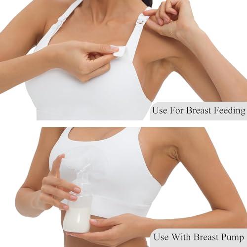 Foucome Womens Nursing Bras for Breastfeeding Maternity Tank Tops