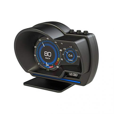 5 FHD 4K CAR GPS HUD Velocímetro Pantalla Virtual Suspendida 3D GPS+BDS  Voltaje 5-24V Satélite Tiempo de Conducción único Sensor de Luz Altitud  Compatible para Todos los Autos/Camiones/SUV/ATV/Pickup : :  Electrónica