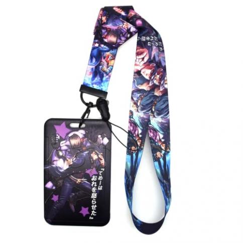 Cartoon Lanyard with ID Holder Japanese Anime Neck Lanyard Keychain Badge  Mobile Phone Strap : Amazon.in: Bags, Wallets and Luggage