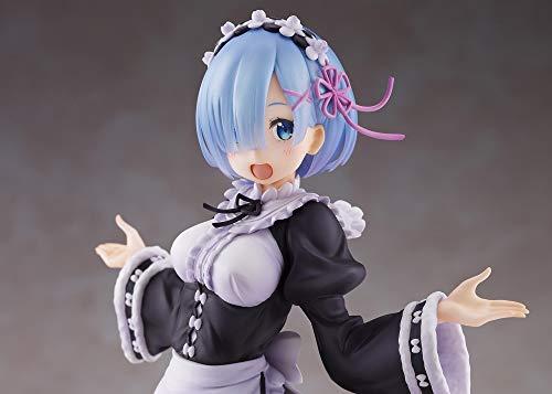 Taito Re:Zero Winter Maid Rem - Colorful Anime PVC Doll - ARTIST  MASTERPIECE, 8 Tall