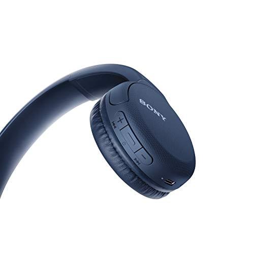 Auriculares Sony WHCH510L con Bluetooth - Azul / Blanco - PlanetariumShop  Color Blanco