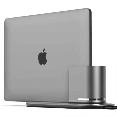 HumanCentric Soporte vertical para computadora portátil para MacBook,  compatible con soporte MacBook Pro, soporte para MacBook Air, soporte para