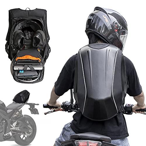 mochila para motocicleta kemimoto, mochila para casco, bolsa para casco de  moto de 37L, bolsa para casco de moto de nieve con puerto de carga USB,  bolsa de almacenamiento de equipaje con