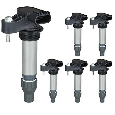 6 Pack Ignition Coil Set Compatible with Buick Cadillac Chevy GMC