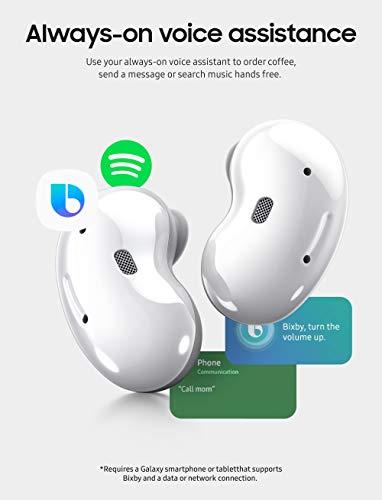 SAMSUNG Galaxy Buds Live True Wireless Bluetooth Earbuds w/ Active Noise  Cancelling, Charging Case, AKG Tuned 12mm Speaker, Long Battery Life, US