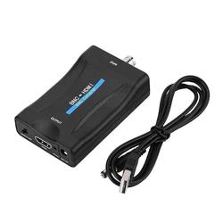 SAIZHUO BNC to HDMI Video Converter Box,BNC Adapter with Audio for Security Cameras DVRs Supports 720P/1080P Output