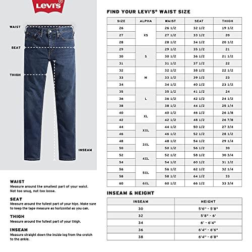 Levis Mens 559 Relaxed Straight Jeans (también disponible en grande y ...