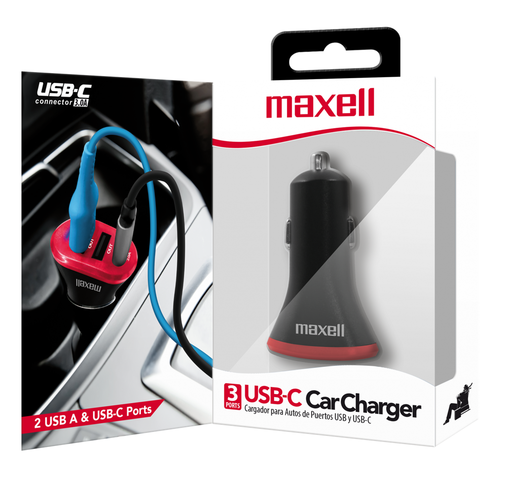 Maxell Cargador Dusb C Usb Car Charger Port Type C Charge A A Precio Costa Rica