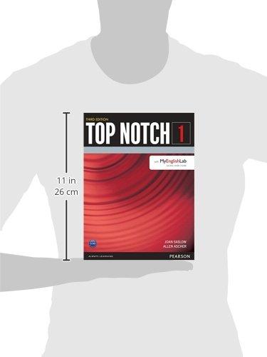 Libro Para Estudiantes Top Notch 1 Con MyEnglishLab (3.ª Edición ...