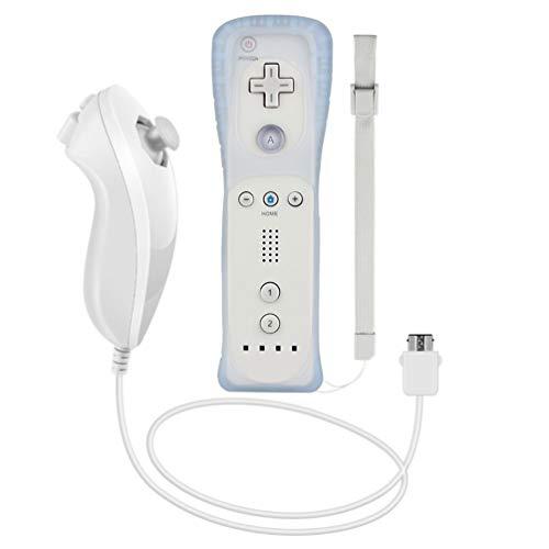 TNP Remote + Nunchuk Nunchuck Controller Combo Set Bundle for Nintendo