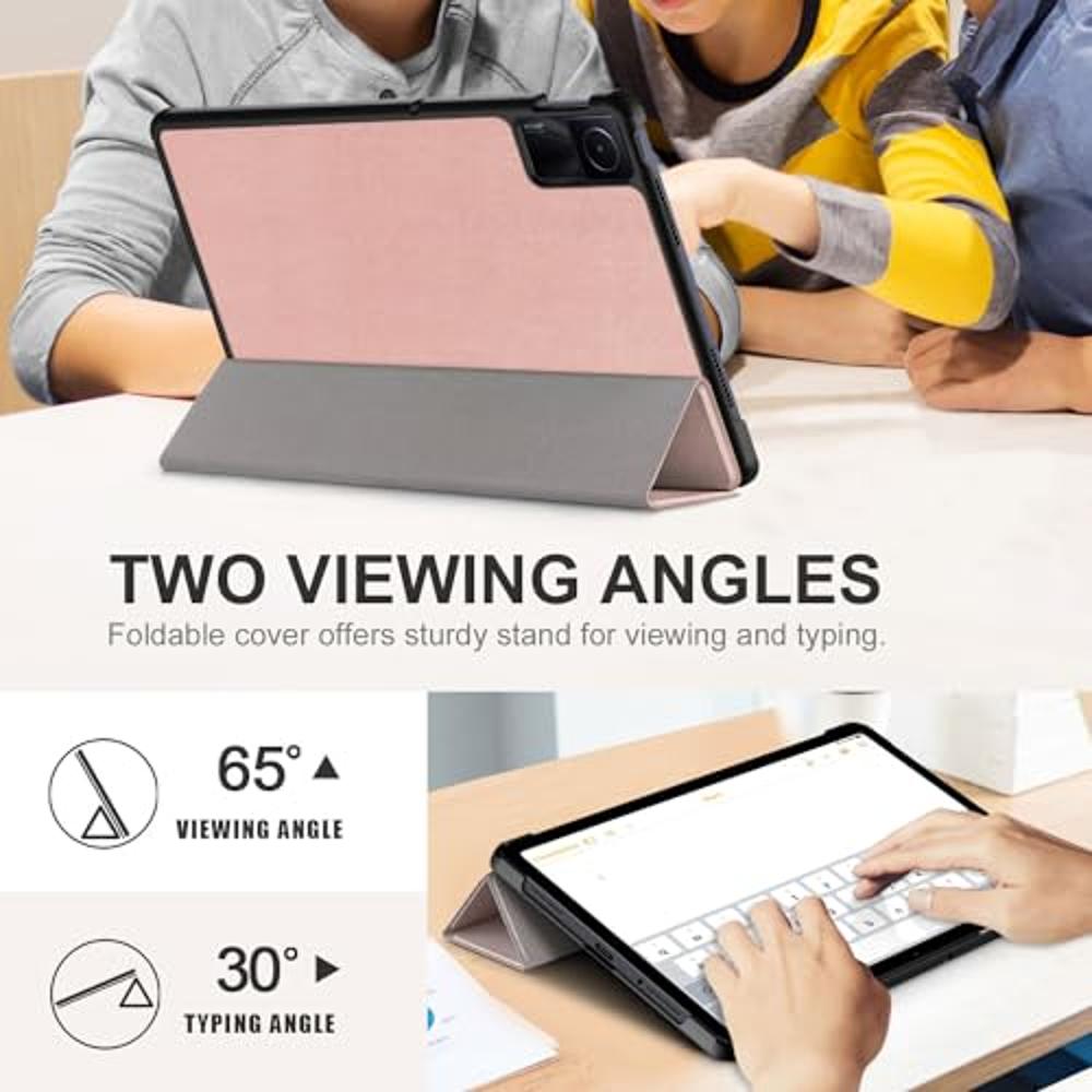 DINGGUAGUA Funda para Xiaomi Redmi Pad SE 11 Pulgadas, Funda Inteligente  Liviana con Soporte Trifold y Auto Wake/Sleep para Xiaomi Redmi Pad SE  2023, Oro Rosa - Color Oro Rosa : Precio Guatemala