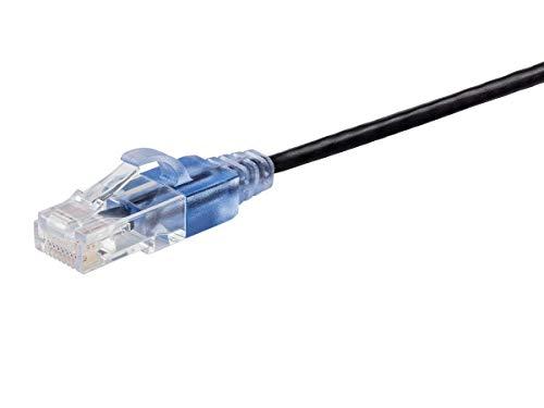Monoprice Cat6A Patch Cable 14 Feet Black Network
