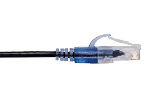 Monoprice Cat6A Patch Cable 14 Feet Black Network