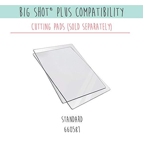 Sizzix Big Shot Plus 660340 Manual Die Cutting & Embossing Machine for Arts  & Crafts, Scrapbooking & Cardmaking, 9” Opening