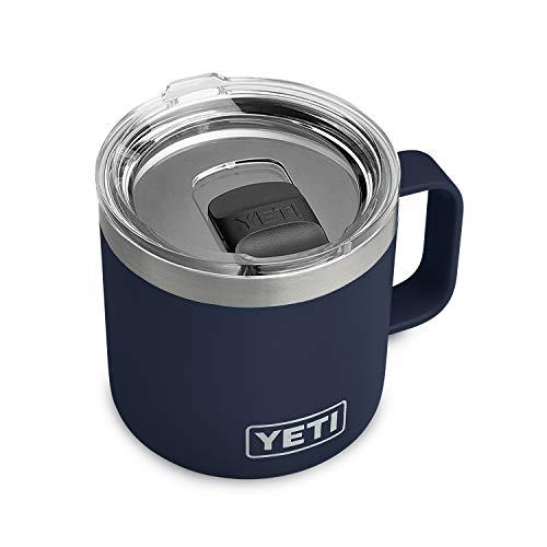 Taza térmica inoxidable Yeti Rambler 414 ml roja ♨️ La Barbacoa Perfecta