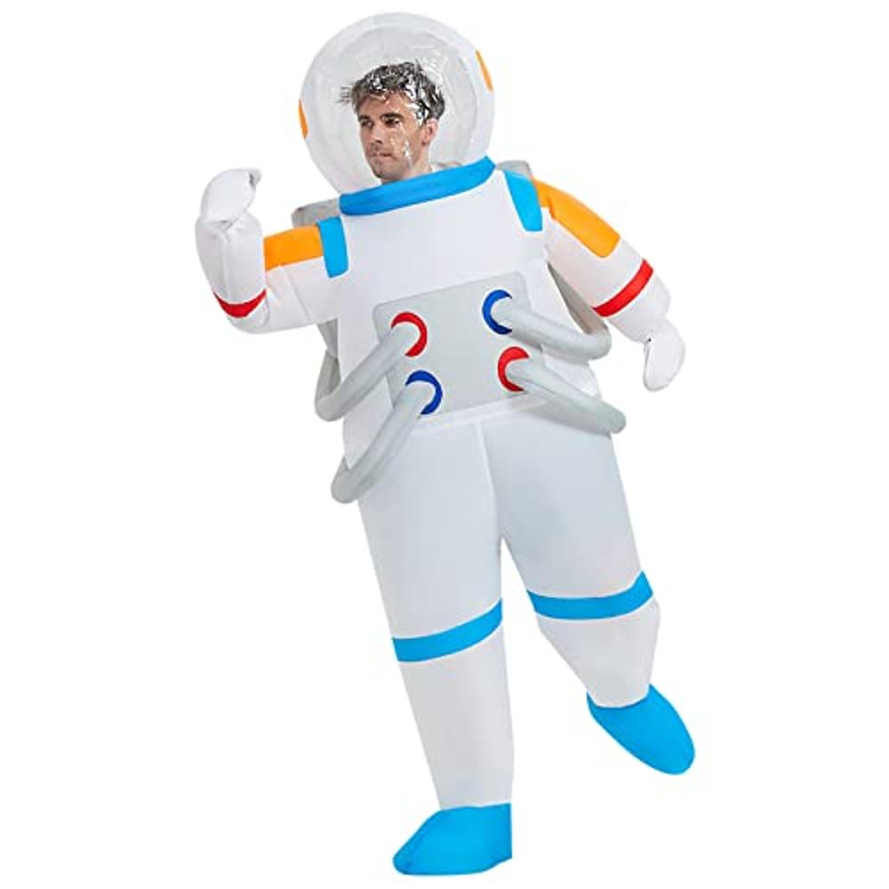 Arokibui Disfraz Inflable de Astronauta Disfraz de Astronauta Inflable  Fiesta de Cosplay Disfraz de Halloween de Navidad Traje Espacial Mono  Disfraz de Festival : Precio Guatemala