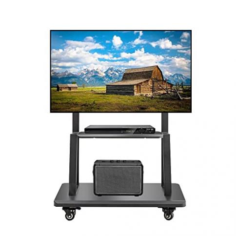 Mobile TV Stand Height Adjustable 32 -86
