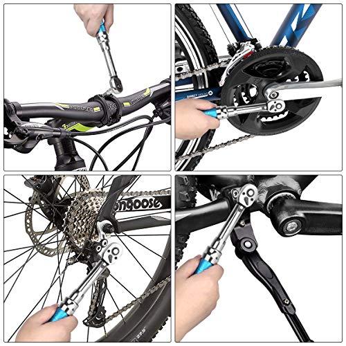 Bikehand - Juego de llaves dinamométricas para bicicleta económica de 1/4  pulgadas, llave dinamométrica Allen, kit de llaves de 2-10 Nm
