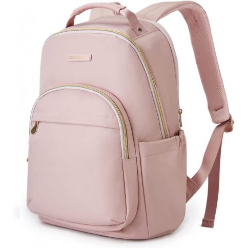 Mochila de almuerzo para mujer, mochila para laptop de 15.6 pulgadas con  puerto USB, mochila de trabajo para profesores y enfermeras con bolsa de