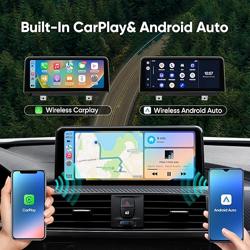 10.25 Linux Car Stereo Carplay for BMW 3 Series F30 F31 4 Series F32 F36 (2013-2016) NBT System ONLY - Fast Boot Wireless CarPlay Android Auto Radio, 1920x720 IPS Touch Screen, Retains OEM iDrive - Color 3Series(NBT)
