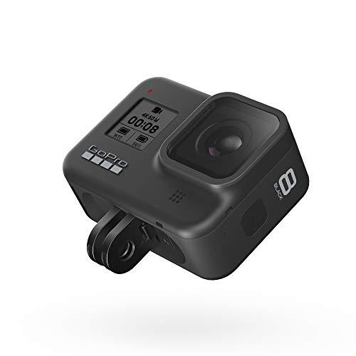 GoPro HERO8 - Cámara de acción impermeable negra con pantalla táctil, video  4K Ultra HD de 12 MP, fotos 1080p en vivo con paquete de accesorios, 1