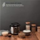  Aroma Housewares ARC-954SBD Arrocera, 4 tazas sin cocer 2.5  cuartos de galón, versión profesional : Hogar y Cocina