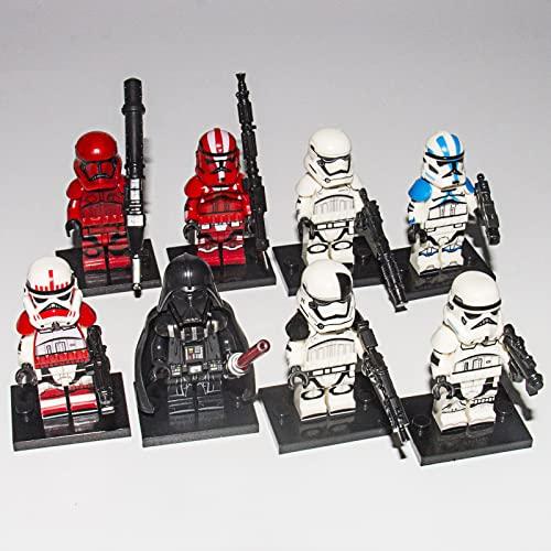 FORDEER 34 Pack Building Blocks Space Action Figures Toys Mini Soldier