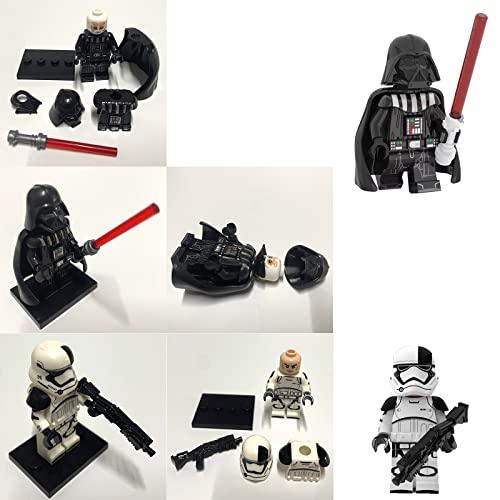 FORDEER 34 Pack Building Blocks Space Action Figures Toys Mini Soldier