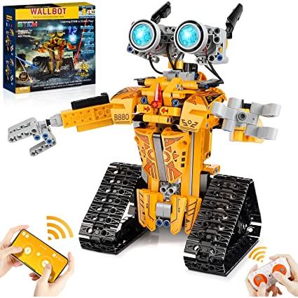 Juego de 11 robótica para niños de 8 a 12 años, kits de robot eléctrico  STEM para niñas de 6 a 8 años, juguetes de construcción, kit robótico para