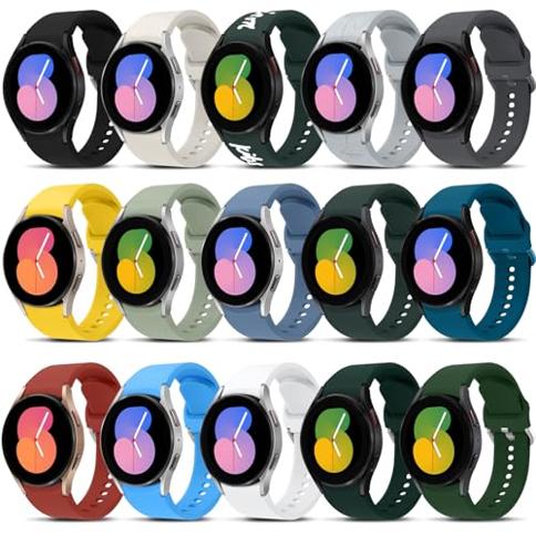 15 Pack Galaxy Watch 7/6/5/4 Band 40mm 44mm,for Samsung Galaxy Watch FE